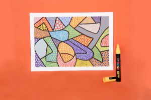 POSCA acrylic pen PC-17K 15 mm - Gold