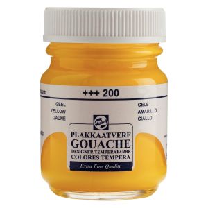 Gouache Extra Fine Jar 200 ml - Yellow 200