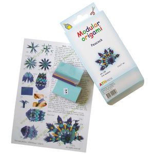 Modular origami - Peacock