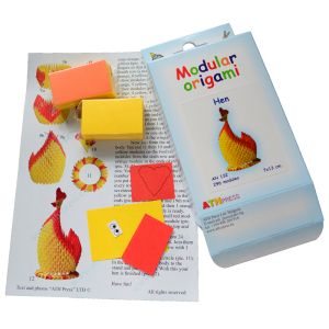 Modular origami - Hen