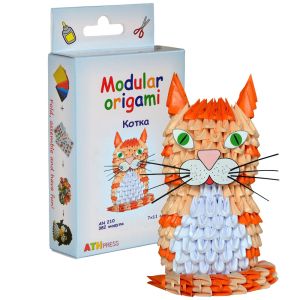 Modular origami - Cat