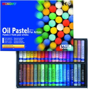 Oil pastels set of 36 colors