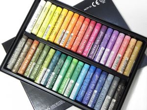 Мек маслен пастел комплект 36 цвята