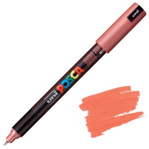 POSCA acrylic pen 1MR - Metallic red
