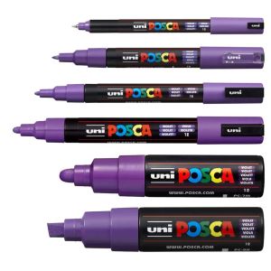 POSCA acrylic pen 1MR - Violet