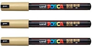 POSCA acrylic pen 1MR - Gold